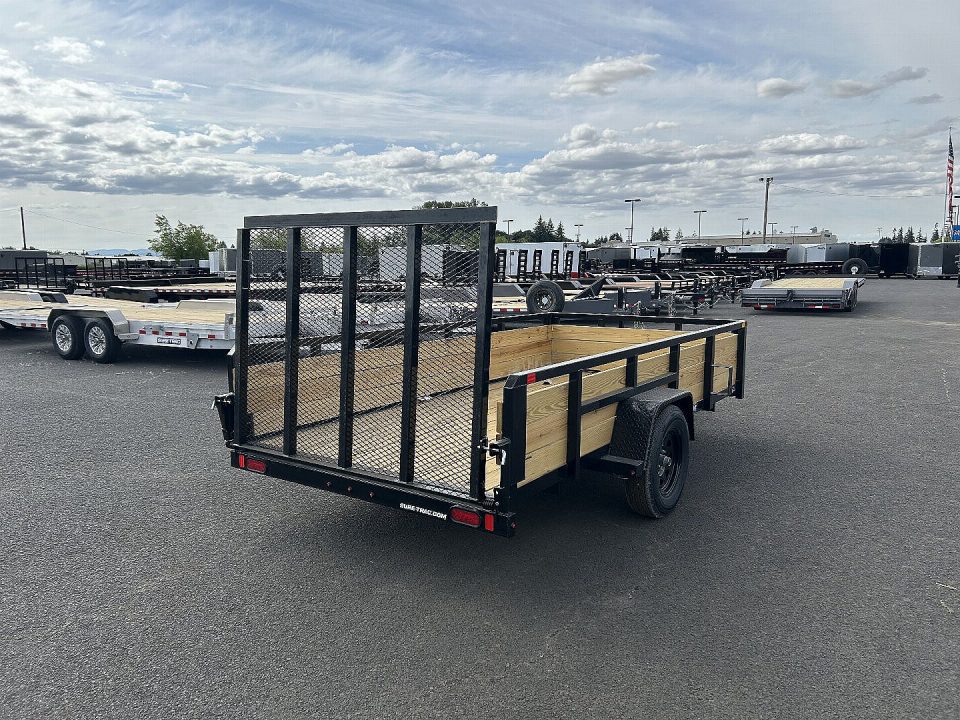 New 2026 Sure-Trac 6x12 Tube Top 3 Board Utility 3K GVWR