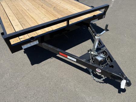 New 2026 Sure-Trac 7x20 Treated Wood Deck Beavertail Car Hauler 7K GVWR