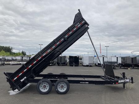 New 2026 Sure-Trac 7x16 Pro-series Telescopic Dump 17.6K GVWR