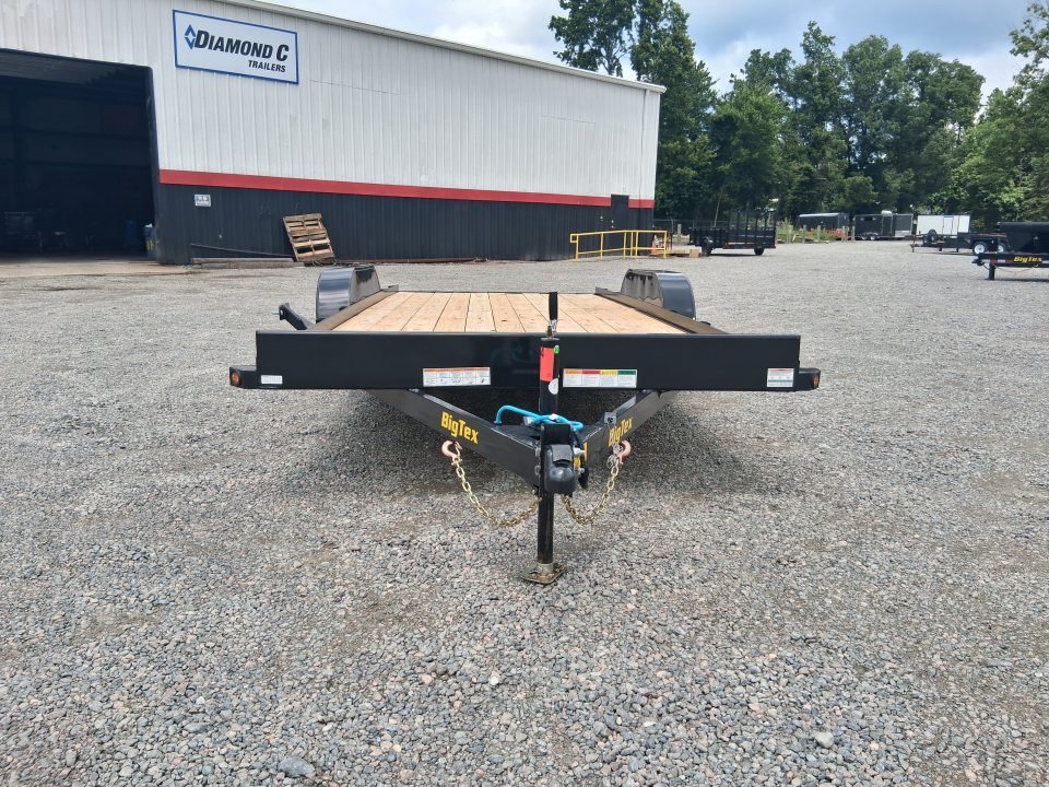 New 2026 Big Tex Trailers 18' 70CH 7K Car Trailer w/Slide in Ramps Car / Racing Trailer