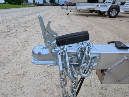 New 2027 Aluma 63 X 10 Heavy Single Axle Utility Trailer with Straight Tailgate , Solid Front and Sides