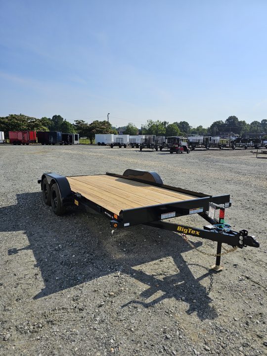 New 2026 Big Tex Trailers 16' 70CH 7K Car Trailer w/ Slide in Ramps Car / Racing Trailer