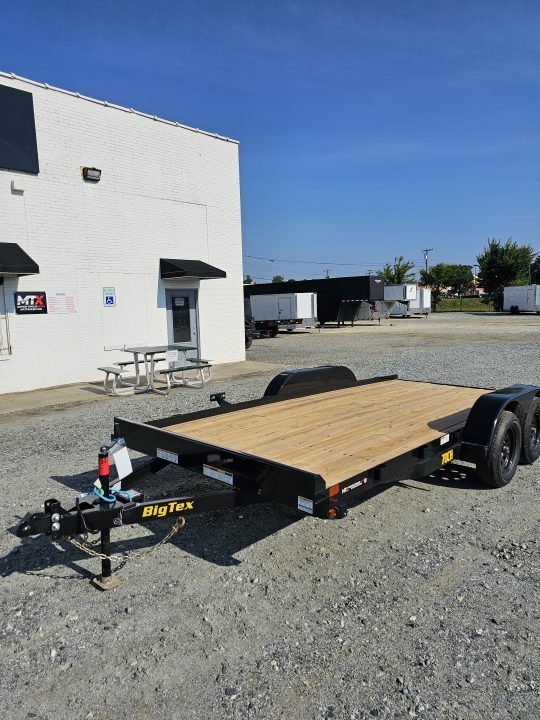 New 2026 Big Tex Trailers 16' 70CH 7K Car Trailer w/ Slide in Ramps Car / Racing Trailer