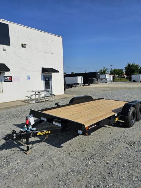 New 2026 Big Tex Trailers 16' 70CH 7K Car Trailer w/ Slide in Ramps Car / Racing Trailer