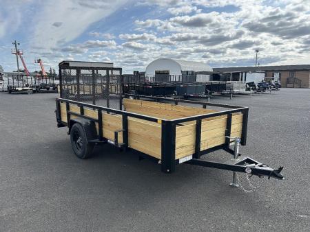 New 2026 Sure-Trac 6x12 Tube Top 3 Board Utility 3K GVWR