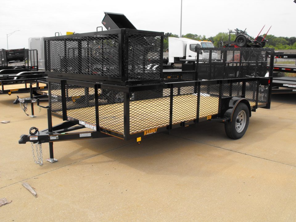 New Landscape Trailer 83 X 14 Weed Eater Racks With Toolbox