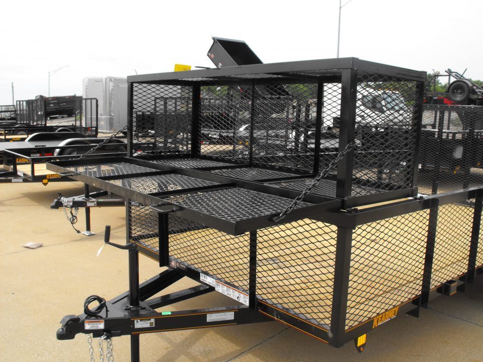 New Landscape Trailer 83 X 14 Weed Eater Racks With Toolbox