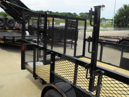 New Landscape Trailer 83 X 14 Weed Eater Racks With Toolbox
