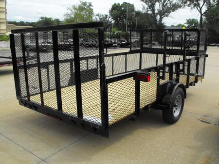 New Landscape Trailer 83 X 14 Weed Eater Racks With Toolbox