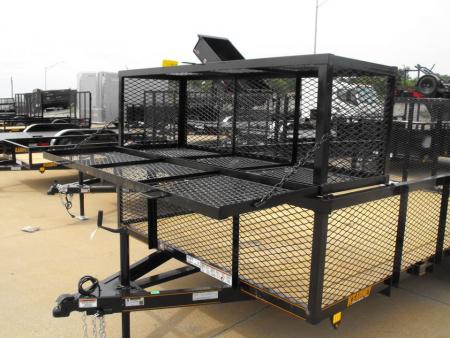 New Landscape Trailer 83 X 14 Weed Eater Racks With Toolbox