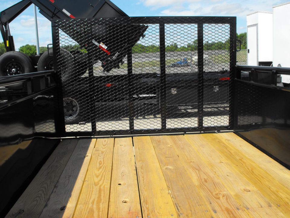 New Hi-Wall Utility 77 X 10 Ramp Solid Sides 2990 Axle
