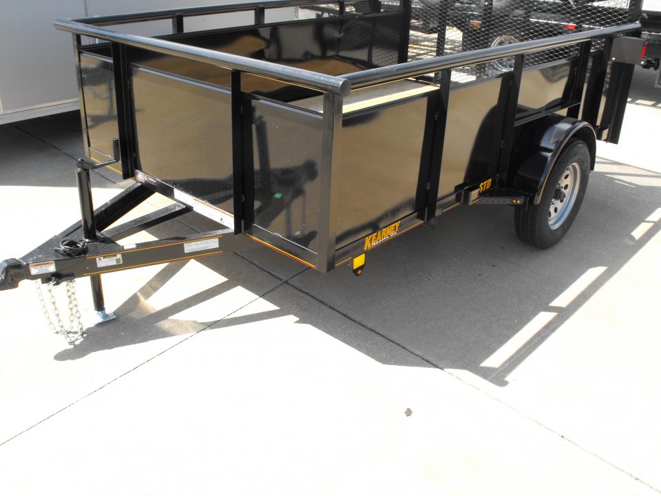 New Hi-Wall Utility 77 X 10 Ramp Solid Sides 2990 Axle
