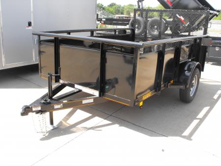 New Hi-Wall Utility 77 X 10 Ramp Solid Sides 2990 Axle