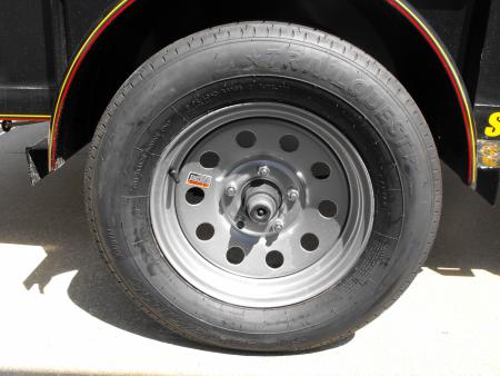 New Hi-Wall Utility 77 X 10 Ramp Solid Sides 2990 Axle