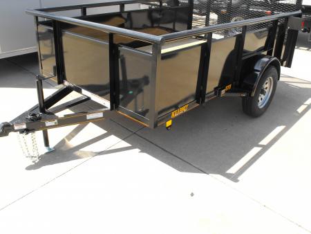 New Hi-Wall Utility 77 X 10 Ramp Solid Sides 2990 Axle