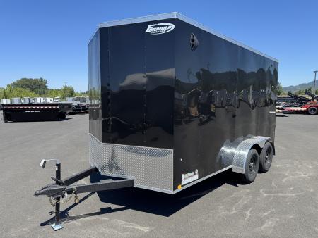 New 2026 Formula Traverse 7x14 Enclosed Trailer w/ D-Rings 7K GVWR