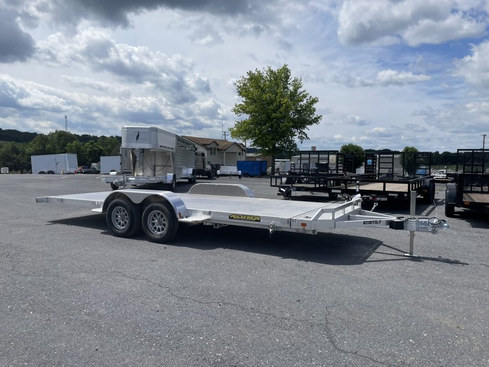 New 2027 Aluma 82"X18' Aluminum Tilt Car Hauler