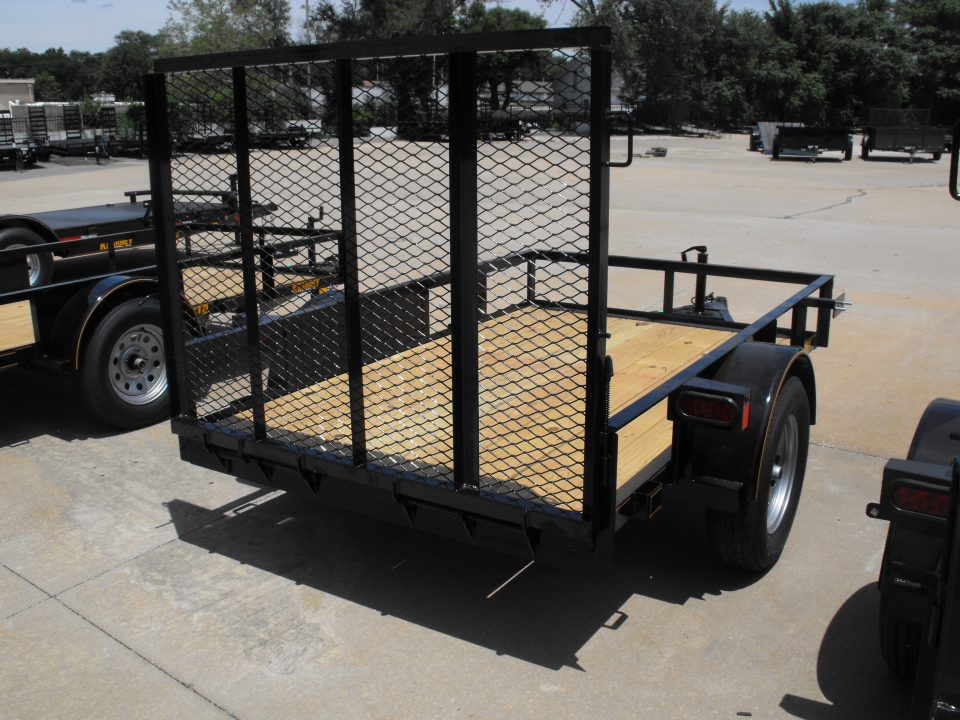 New Utility Trailer 5 X 8 Spring Assisted Gate 2990 Axle