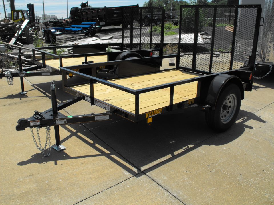 New Utility Trailer 5 X 8 Spring Assisted Gate 2990 Axle