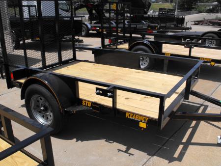 New Utility Trailer 5 X 8 Spring Assisted Gate 2990 Axle
