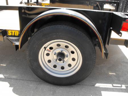New Utility Trailer 5 X 8 Spring Assisted Gate 2990 Axle