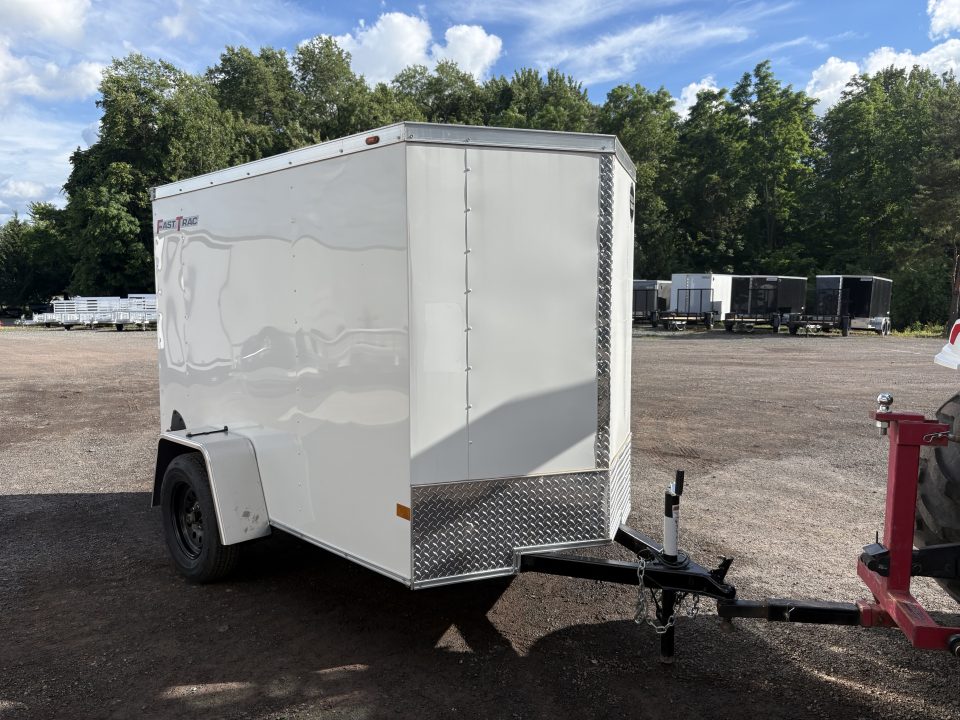 New 2026 WELLS CARGO 5x8 Fasttrac Deluxe / Enclosed Trailer