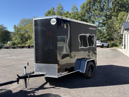New 2026 WELLS CARGO 5x8 72  Interior Height Fasttrac Deluxe Cargo / Enclosed Trailer