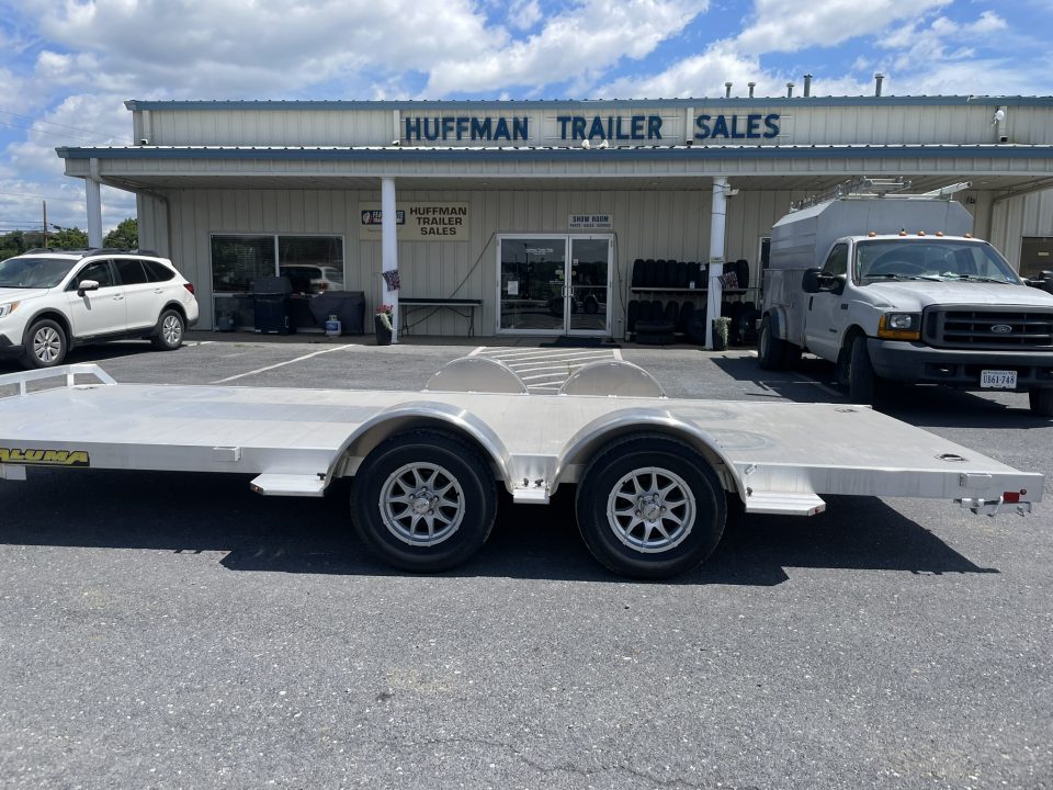 New 2027 Aluma 82"X18' Aluminum Car Hauler