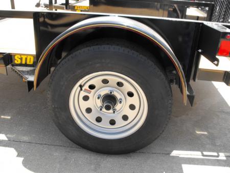 New Utility Trailer 5 X 8 Spring Assisted Gate 2990 Axle