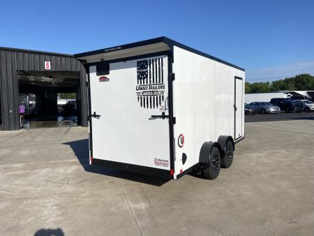 New United UJ-7X16 Enclosed Trailer AMERICA 250