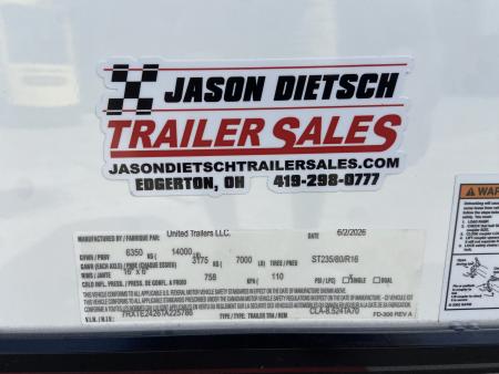 New 2026 United Trailers CLA-8.5X24 Car Racing Trailer
