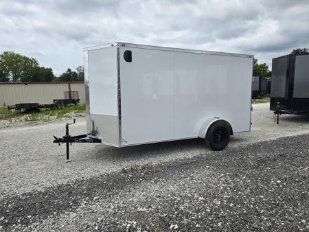 New 2026 Maximum Cargo Trailers 6X12 SA, 6'6" interior height, 3.5k axle, .080 polycore, with barn doors Cargo / Enclosed Trailer