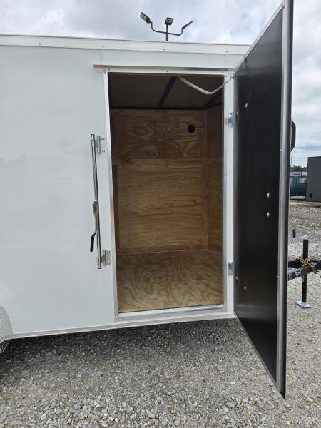 New 2026 Maximum Cargo Trailers 6X12 SA, 6'6" interior height, 3.5k axle, .080 polycore, with barn doors Cargo / Enclosed Trailer