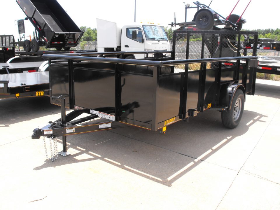 New Hi-Wall 83 X 12 Hi-Wall Solid Side Utility Trailer 2990 Axle