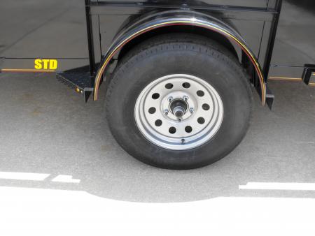 New Hi-Wall 83 X 12 Hi-Wall Solid Side Utility Trailer 2990 Axle