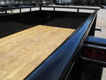 New Hi-Wall 83 X 12 Hi-Wall Solid Side Utility Trailer 2990 Axle