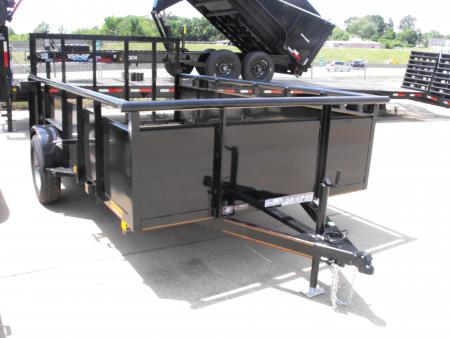 New Hi-Wall 83 X 12 Hi-Wall Solid Side Utility Trailer 2990 Axle