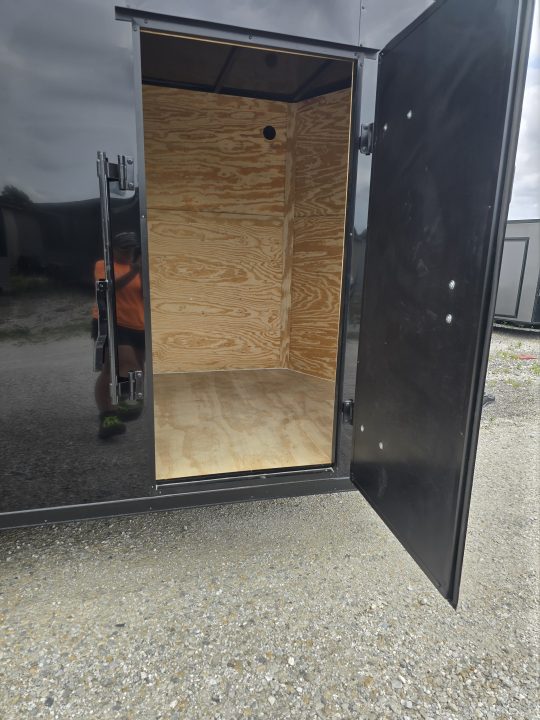 New 2026 Mammoth 7x16 TA Cargo / Enclosed Trailer, 7' interior height , 3.5k axles, .080 polycore exterior with rear spoiler Cargo / Enclosed Trailer