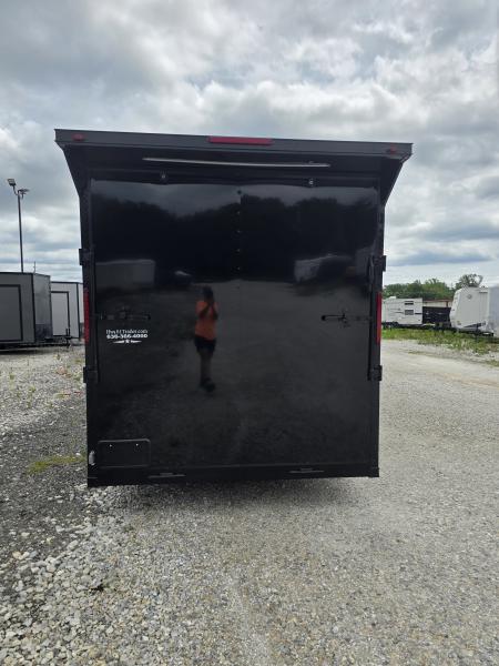 New 2026 Mammoth 7x16 TA Cargo / Enclosed Trailer, 7' interior height , 3.5k axles, .080 polycore exterior with rear spoiler Cargo / Enclosed Trailer