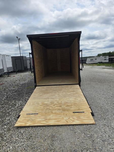 New 2026 Mammoth 7x16 TA Cargo / Enclosed Trailer, 7' interior height , 3.5k axles, .080 polycore exterior with rear spoiler Cargo / Enclosed Trailer