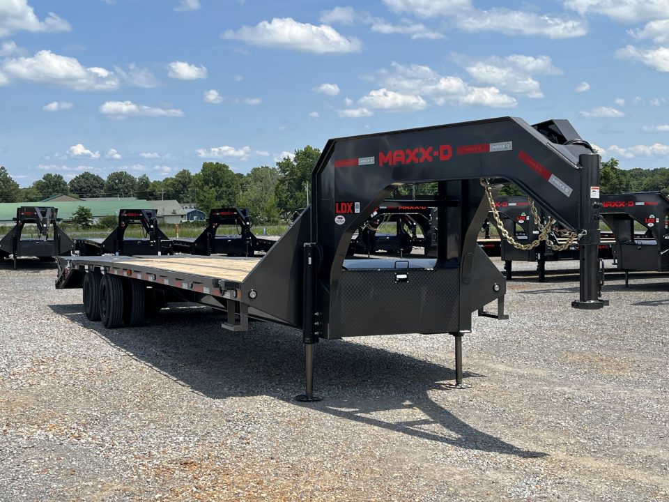 New 2027 MAXXD Gooseneck Flatbed Trailer | 102" x 32' 30K GVWR