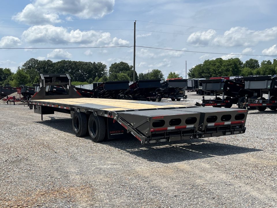 New 2027 MAXXD Gooseneck Flatbed Trailer | 102" x 32' 30K GVWR