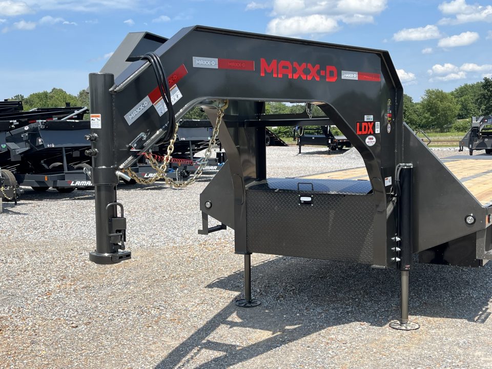 New 2027 MAXXD Gooseneck Flatbed Trailer | 102" x 32' 30K GVWR