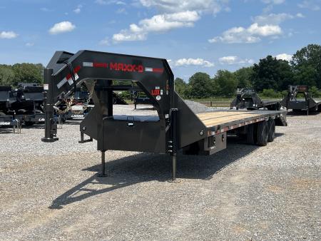 New 2027 MAXXD Gooseneck Flatbed Trailer | 102" x 32' 30K GVWR