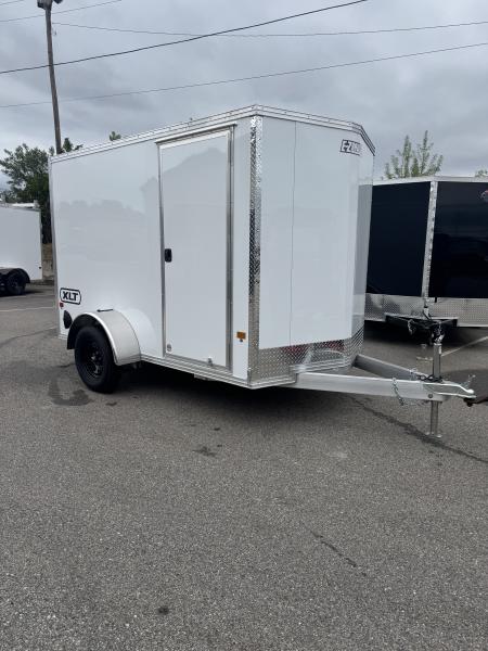 New 2027 E-Z Hauler 6'X10' Aluminum Cargo / Enclosed Trailer / Ramp Door