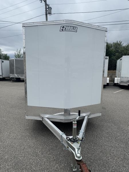 New 2027 E-Z Hauler 6'X12' Aluminum Cargo / Enclosed Trailer / Ramp Door