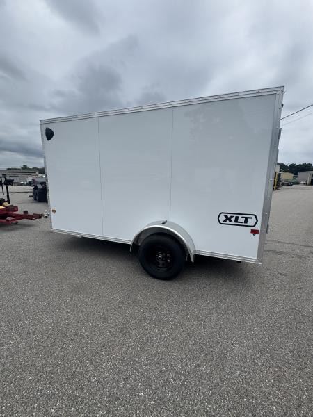 New 2027 E-Z Hauler 6'X12' Aluminum Cargo / Enclosed Trailer / Ramp Door