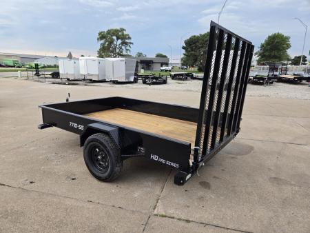 New 2026 Doolittle Trailers 77x10 Solid Side 3K Utility Trailer