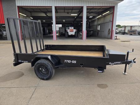 New 2026 Doolittle Trailers 77x10 Solid Side 3K Utility Trailer