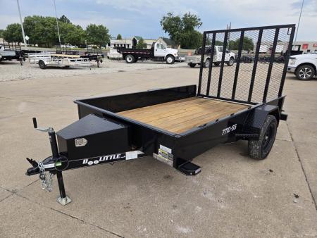 New 2026 Doolittle Trailers 77x10 Solid Side 3K Utility Trailer